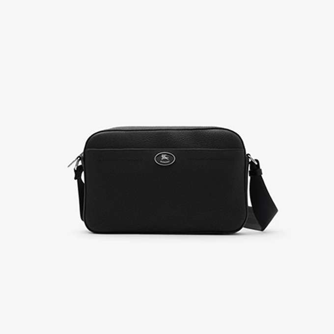 burberry ekd grained leather crossbody bag